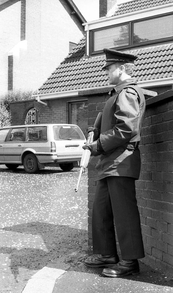 The Troubles, Belfast, Northern Ireland, 1988