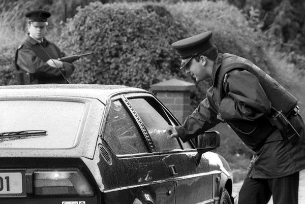 The Troubles, Belfast, Northern Ireland, 1988