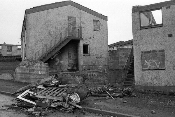 The Troubles, Belfast, Northern Ireland, 1988