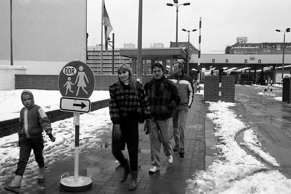 Fall of the Berlin Wall, November 1989