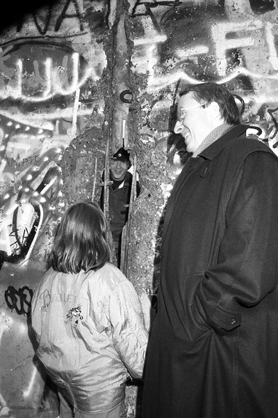 Fall of the Berlin Wall, November 1989
