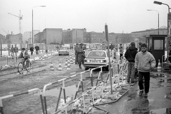 Fall of the Berlin Wall, November 1989