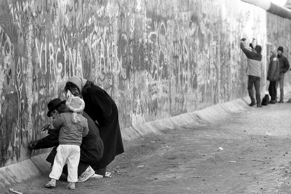 Fall of the Berlin Wall, November 1989