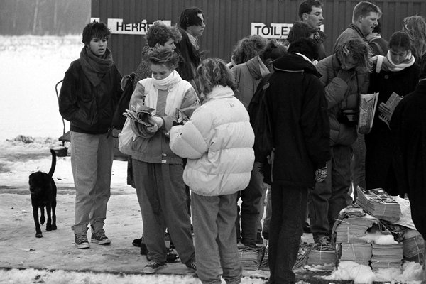 Fall of the Berlin Wall, November 1989