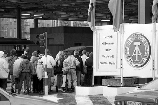 Fall of the Berlin Wall, November 1989
