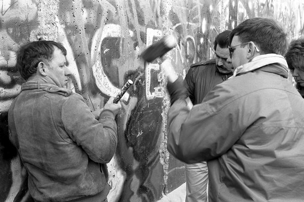 Fall of the Berlin Wall, November 1989
