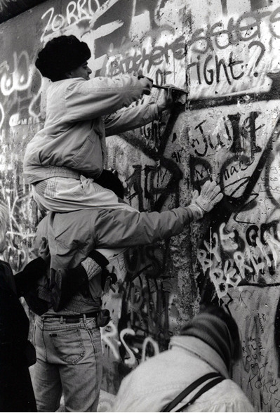 Fall of the Berlin Wall, November 1989