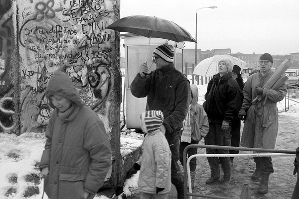 Fall of the Berlin Wall, November 1989