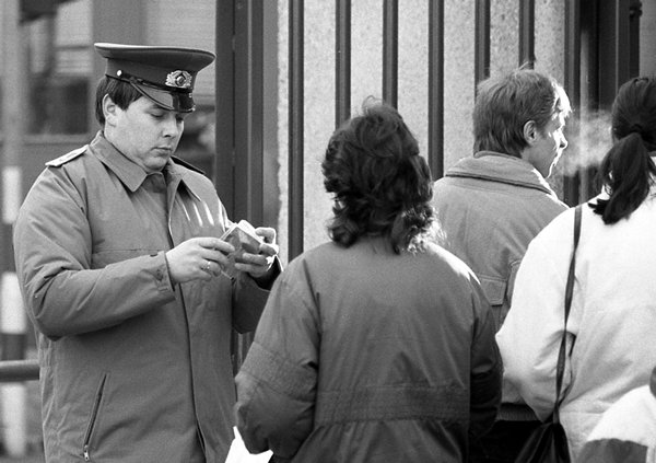 Fall of the Berlin Wall, November 1989