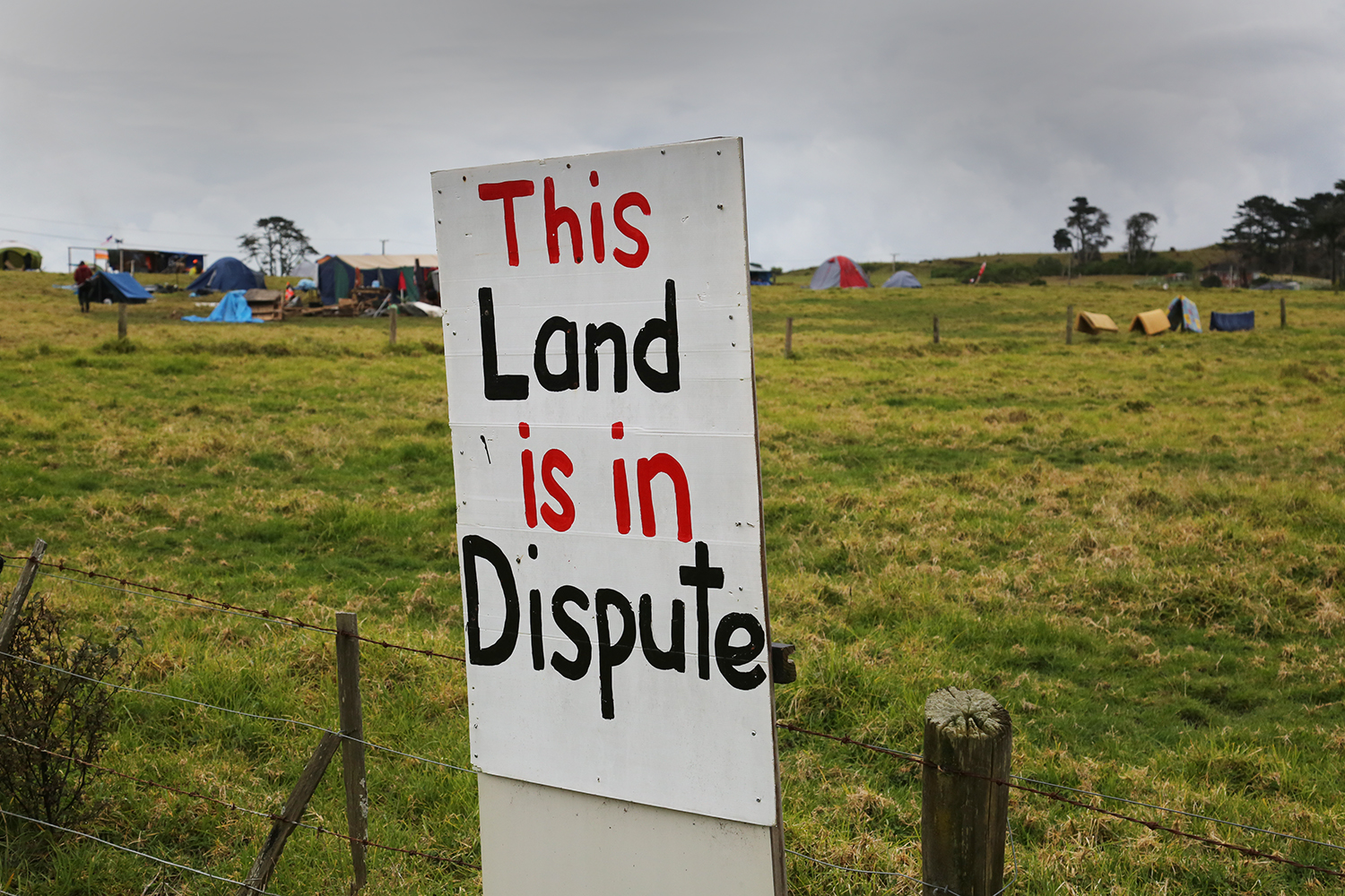 Maori Land Protest : Ihumatao : Auckland : New Zealand : Richard Moore : Journalist : Photographer :