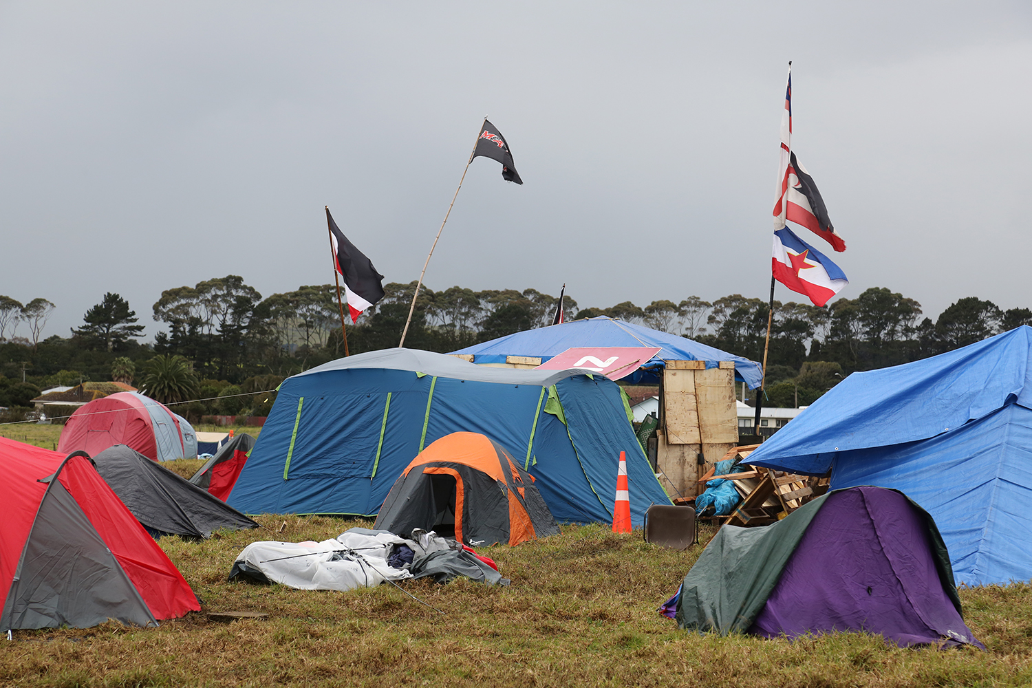 Maori Land Protest : Ihumatao : Auckland : New Zealand : Richard Moore : Journalist : Photographer :