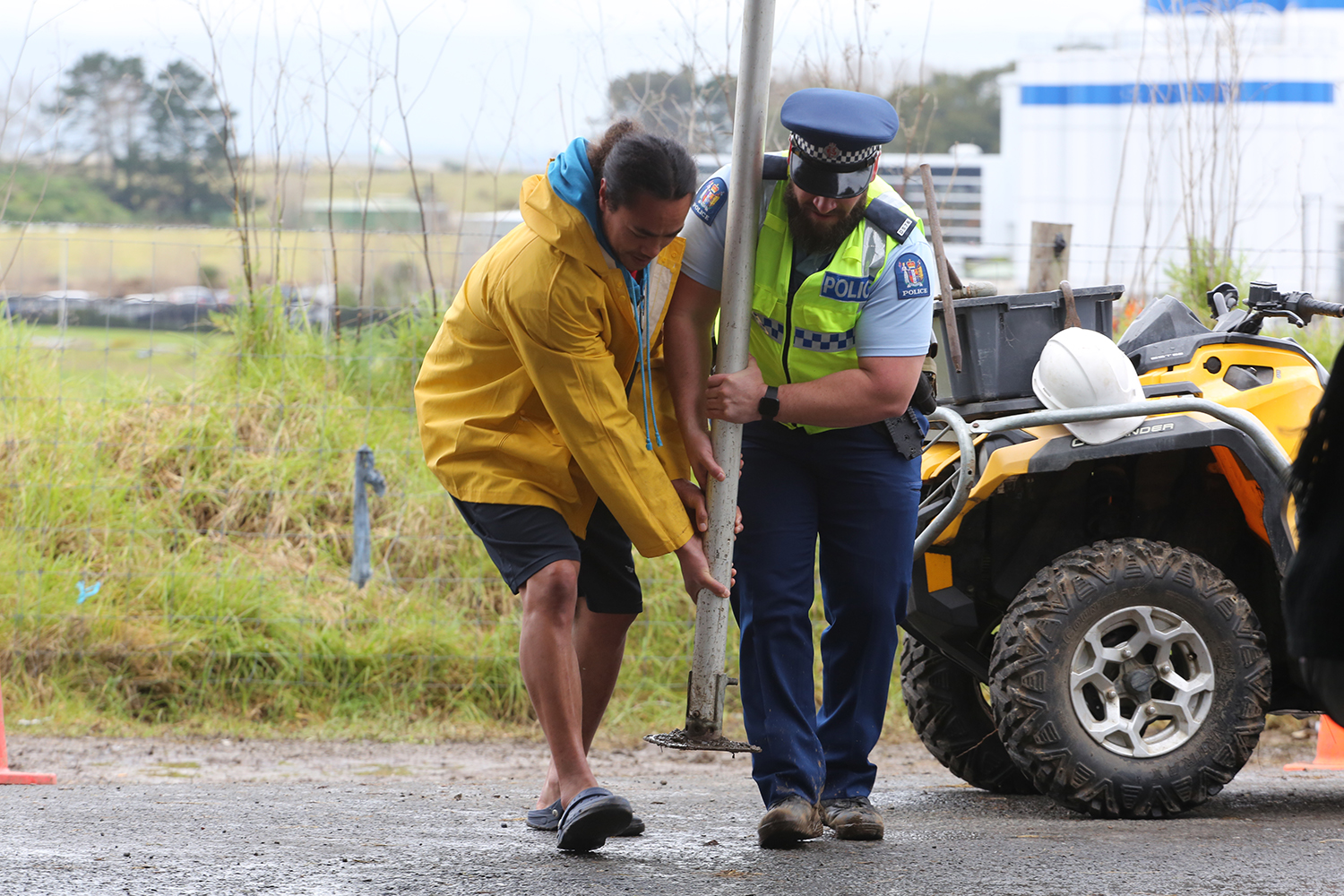 Maori Land Protest : Ihumatao : Auckland : New Zealand : Richard Moore : Journalist : Photographer :