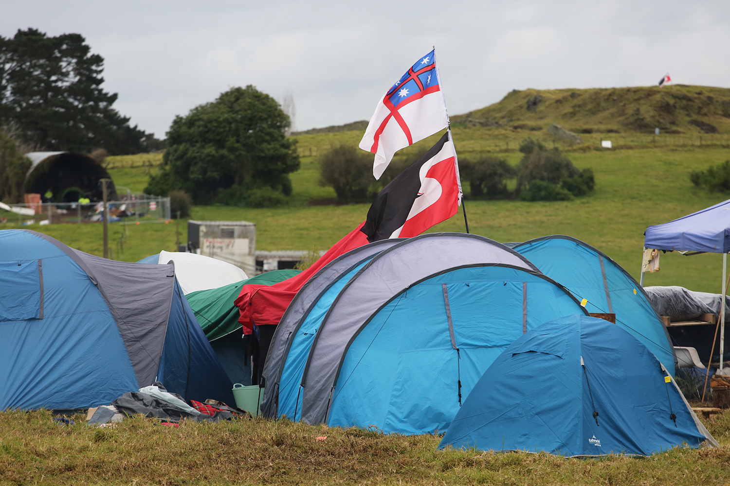 Maori Land Protest : Ihumatao : Auckland : New Zealand : Richard Moore : Journalist : Photographer :