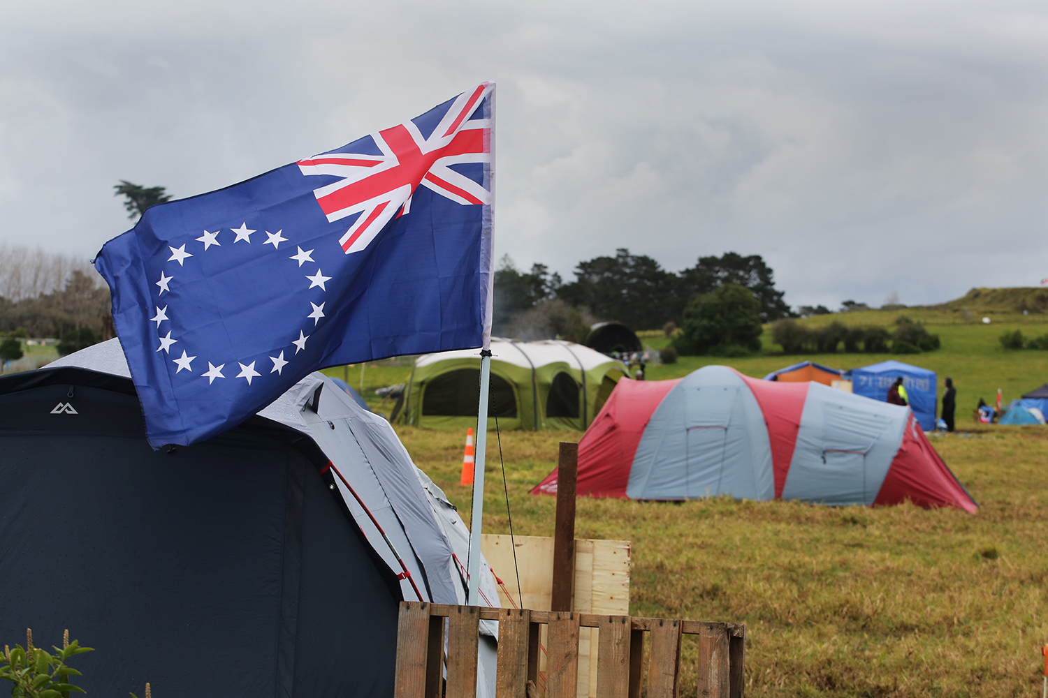Maori Land Protest : Ihumatao : Auckland : New Zealand : Richard Moore : Journalist : Photographer :
