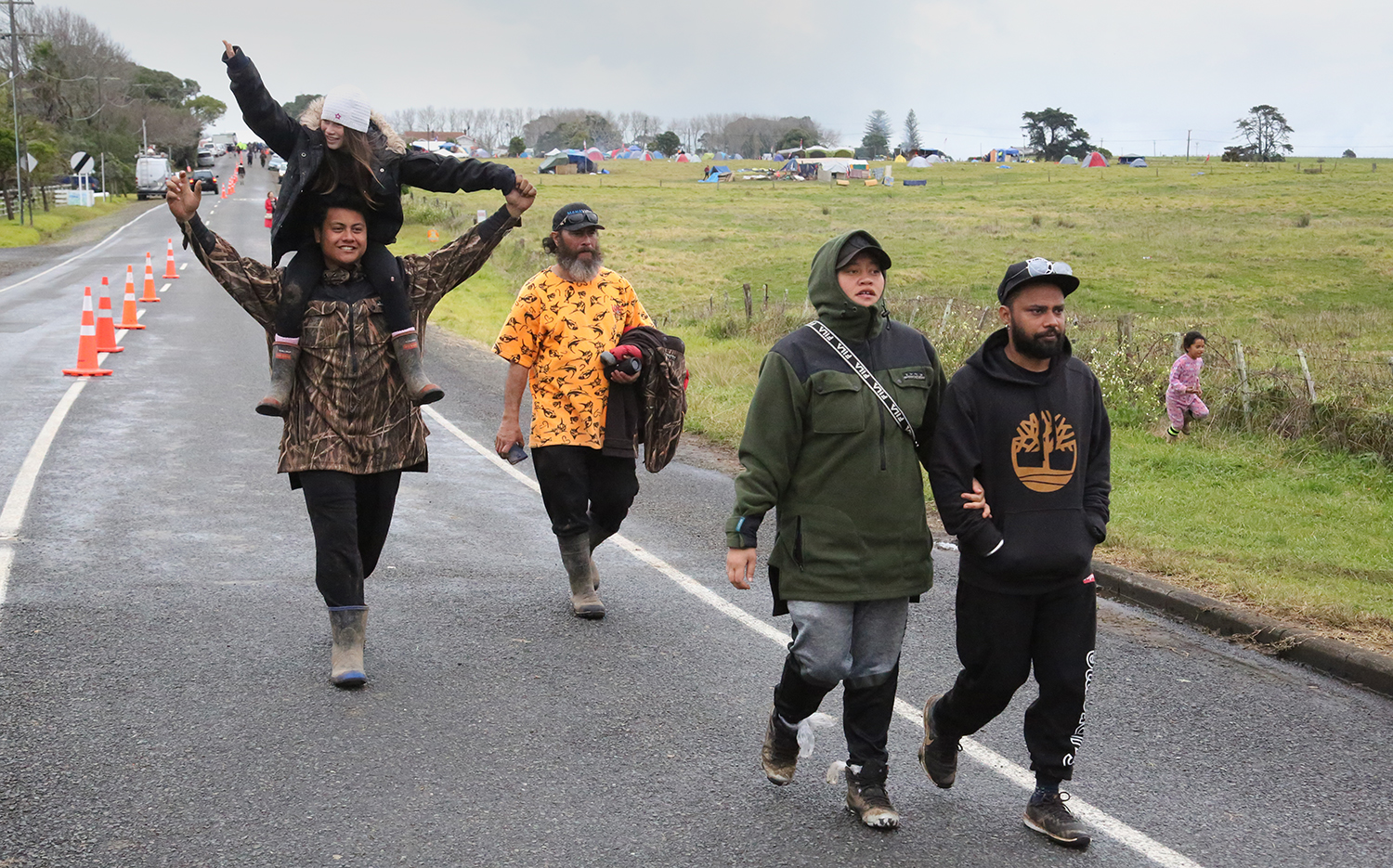 Maori Land Protest : Ihumatao : Auckland : New Zealand : Richard Moore : Journalist : Photographer :