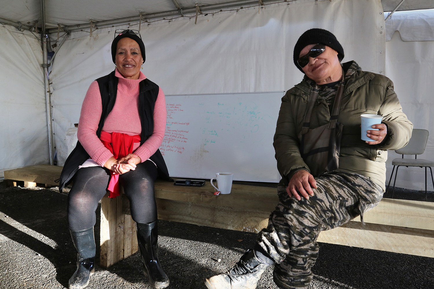 Maori Land Protest : Ihumatao : Auckland : New Zealand : Richard Moore : Journalist : Photographer :