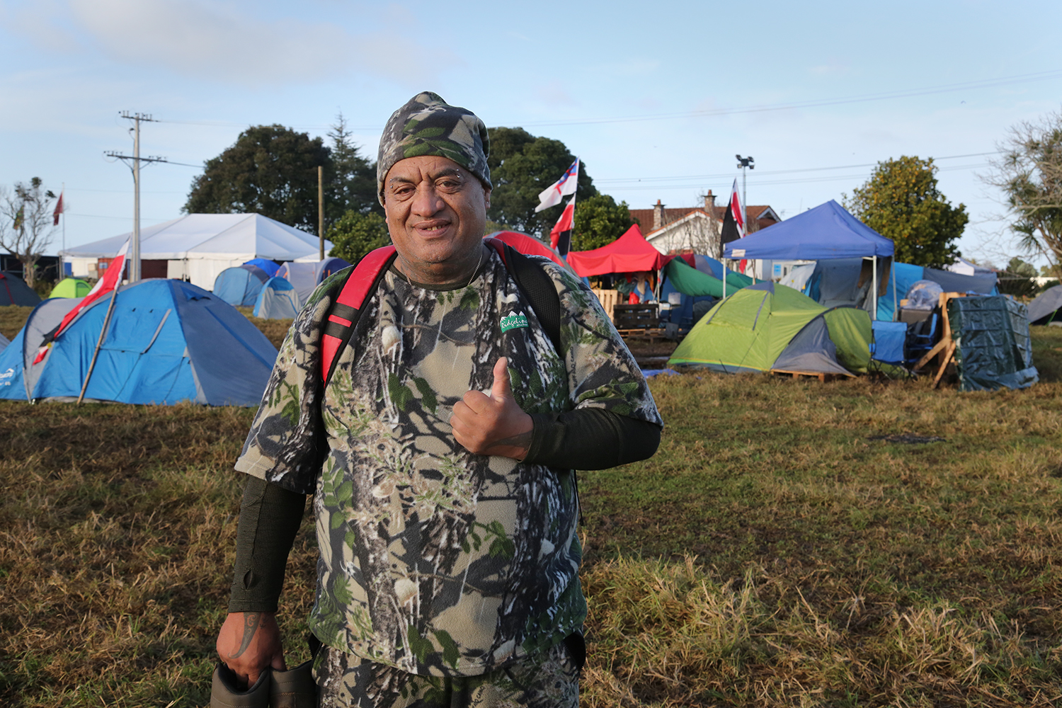 Maori Land Protest : Ihumatao : Auckland : New Zealand : Richard Moore : Journalist : Photographer :