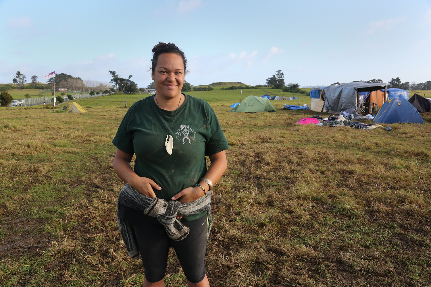 Maori Land Protest : Ihumatao : Auckland : New Zealand : Richard Moore : Journalist : Photographer :