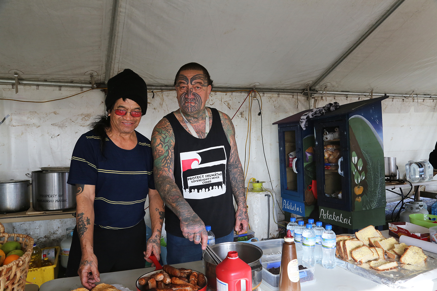 Maori Land Protest : Ihumatao : Auckland : New Zealand : Richard Moore : Journalist : Photographer :