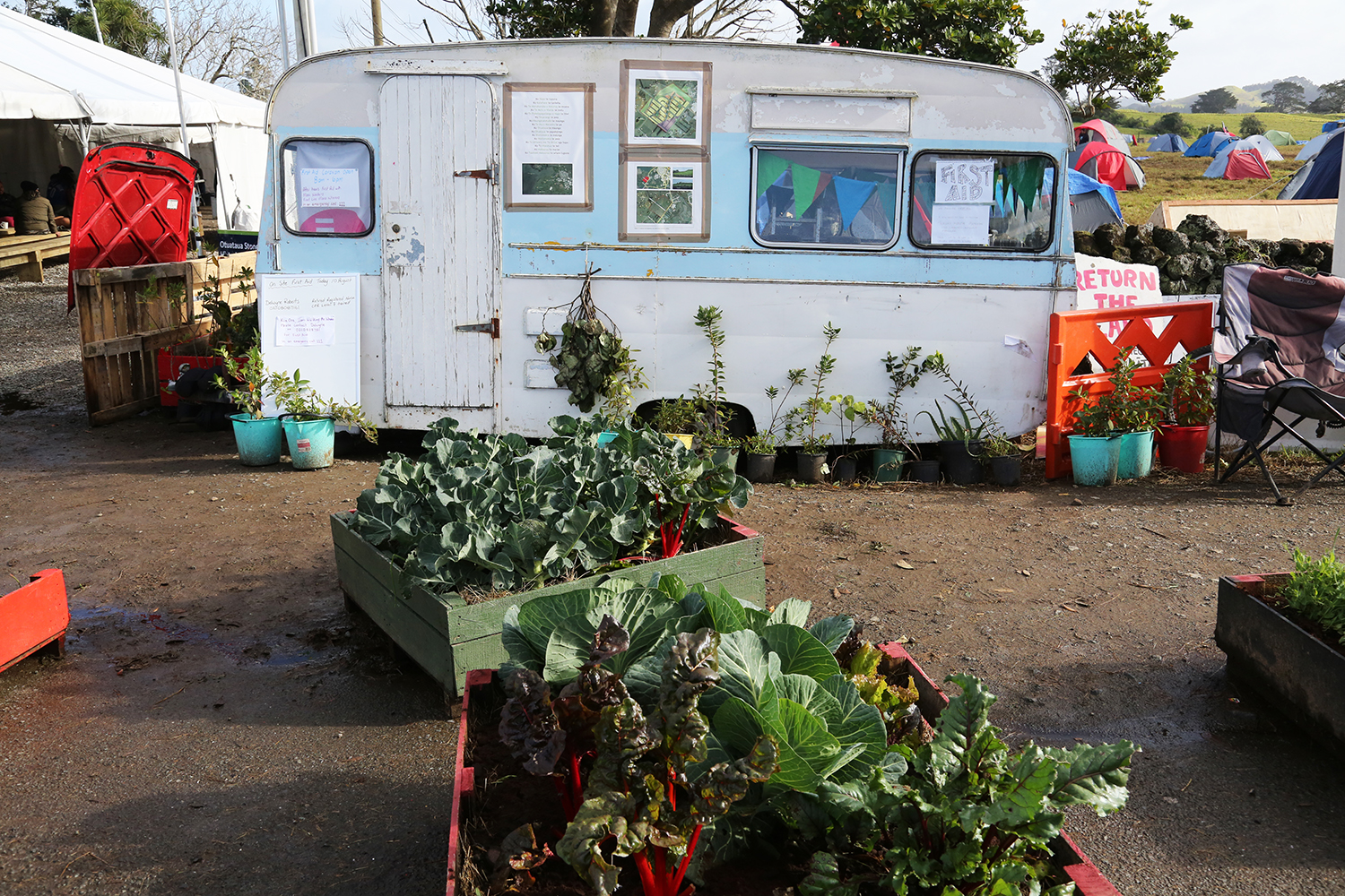 Maori Land Protest : Ihumatao : Auckland : New Zealand : Richard Moore : Journalist : Photographer :