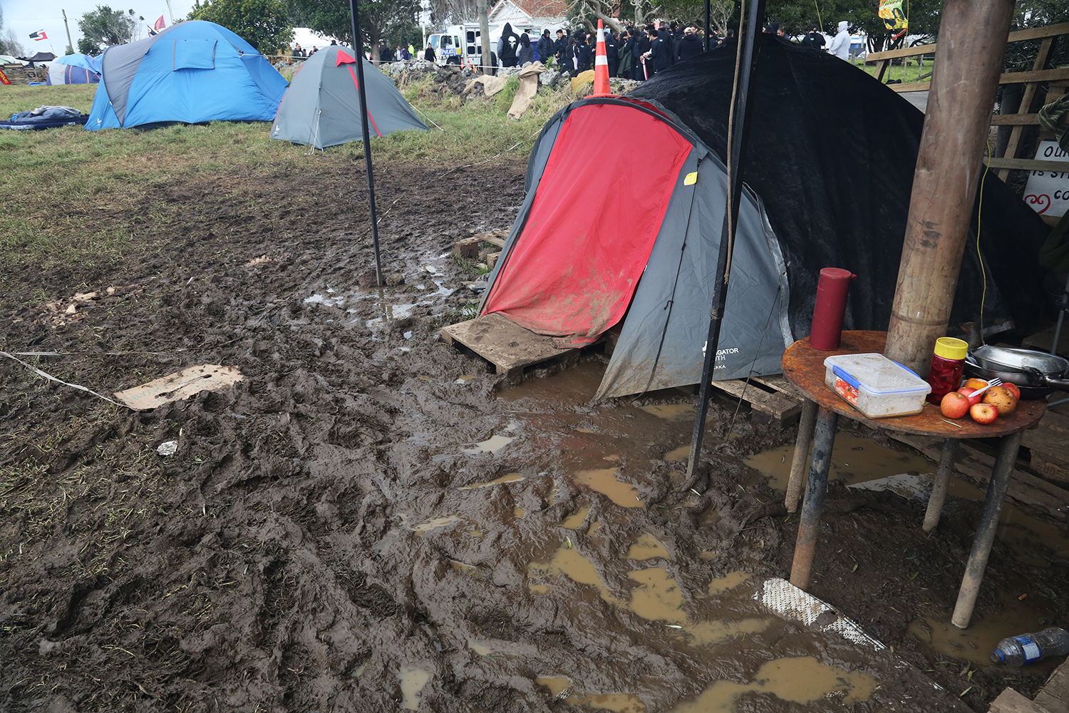 Maori Land Protest : Ihumatao : Auckland : New Zealand : Richard Moore : Journalist : Photographer :
