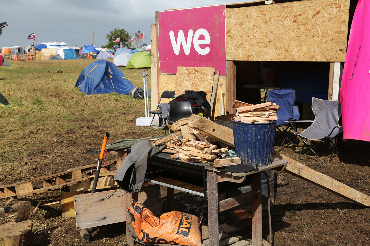 Maori Land Protest : Ihumatao : Auckland : New Zealand : Richard Moore : Journalist : Photographer :