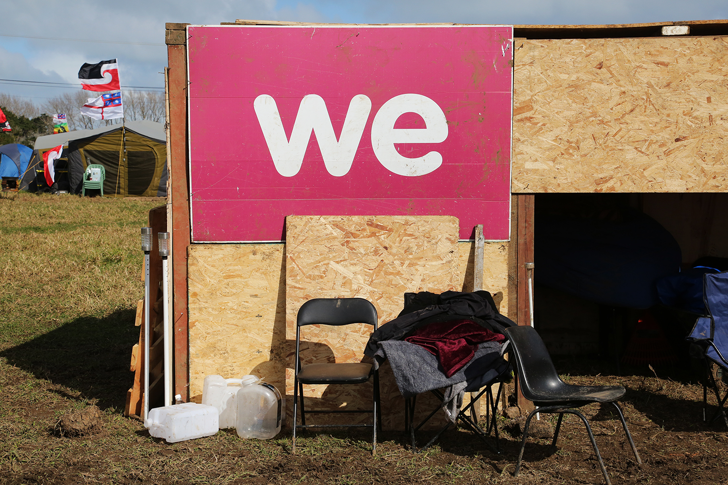 Maori Land Protest : Ihumatao : Auckland : New Zealand : Richard Moore : Journalist : Photographer :