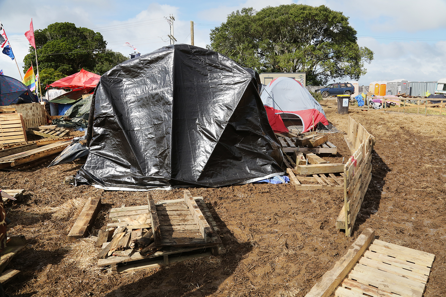 Maori Land Protest : Ihumatao : Auckland : New Zealand : Richard Moore : Journalist : Photographer :