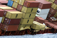 Rena Oil Spill Disaster, Tauranga, NZ