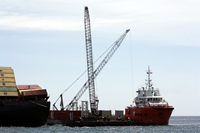 Rena Oil Spill Disaster, Tauranga, NZ