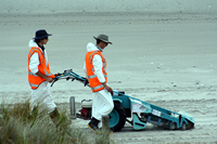Rena Oil Spill Disaster, Tauranga, NZ
