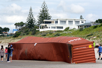 Rena Oil Spill Disaster, Tauranga, NZ