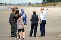 Rena Oil Spill Disaster, Tauranga, NZ
