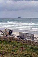 Rena Oil Spill Disaster, Tauranga, NZ