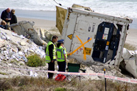 Rena Oil Spill Disaster, Tauranga, NZ