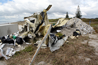 Rena Oil Spill Disaster, Tauranga, NZ