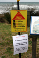Rena Oil Spill Disaster, Tauranga, NZ