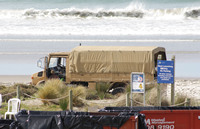 Rena Oil Spill Disaster, Tauranga, NZ