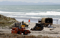 Rena Oil Spill Disaster, Tauranga, NZ