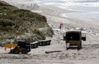 Rena Oil Spill Disaster, Tauranga, NZ