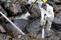 Rena Oil Spill Disaster, Tauranga, NZ
