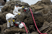 Rena Oil Spill Disaster, Tauranga, NZ
