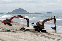 Rena Oil Spill Disaster, Tauranga, NZ