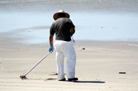 Rena Oil Spill Disaster, Tauranga, NZ