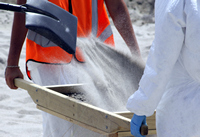 Rena Oil Spill Disaster, Tauranga, NZ