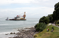 Rena Oil Spill Disaster, Tauranga, NZ