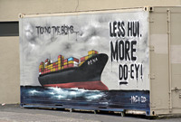 Rena Oil Spill Disaster, Tauranga, NZ
