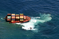 Rena Oil Spill Disaster, Tauranga, NZ