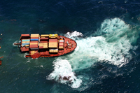 Rena Oil Spill Disaster, Tauranga, NZ