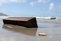 Rena Oil Spill Disaster, Tauranga, NZ
